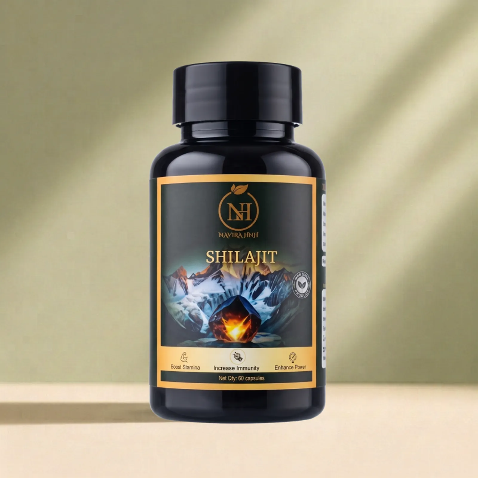 Shilajit Capsules | Purified Shilajit for Stamina & Energy Support | Easy-to-Take Capsule Format
